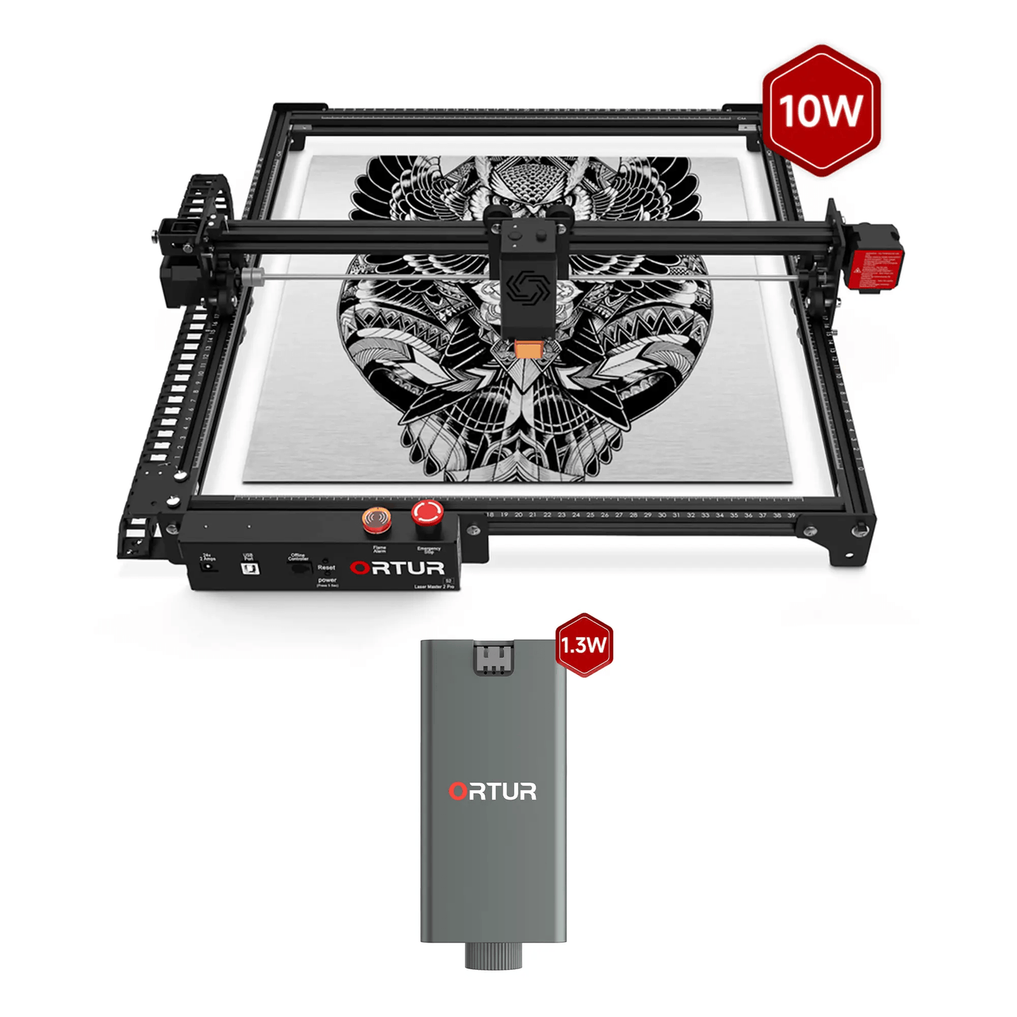 Ortur Laser Master 2 Pro S2 (LM2 Pro S2) Laser Engraving & Cutting Machine 10W + 1.3W IR 🔥