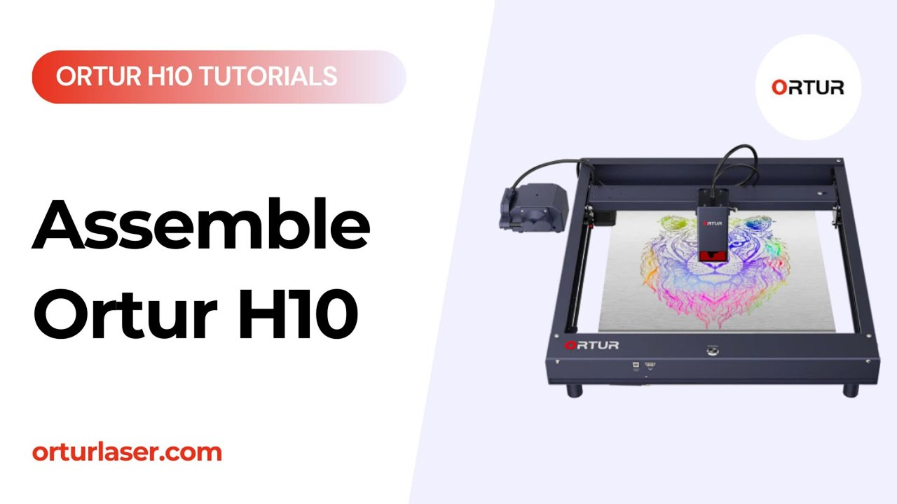 Load video: Ortur H10 Tutorial | How to Assemble Ortur H10